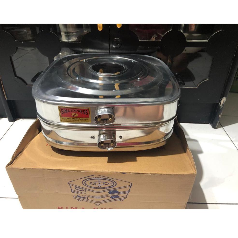 Diskon.. BIMA EXPRESS Baking Pan/ Oven Listrik 350 Watt - Ukuran Loyang 22x22cm 09R