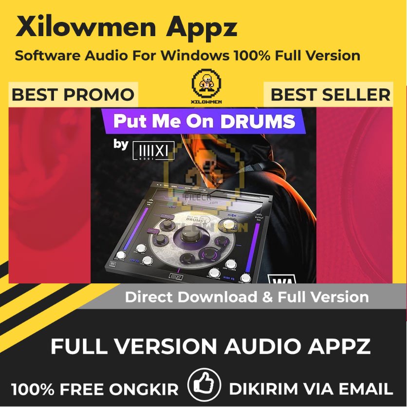 [Full Version] W.A. Production K391 Put Me On Drums1.0.1 Pro Lifetime Audio Software WIN OS