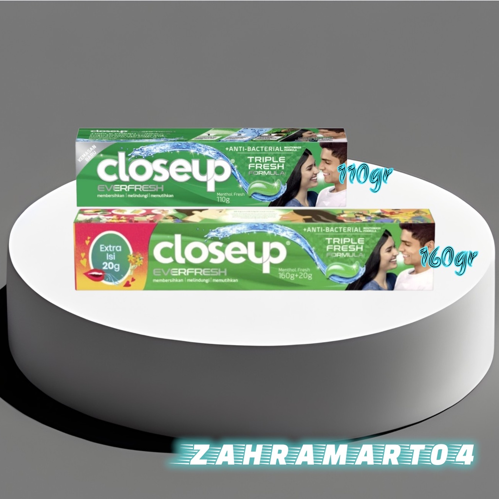 CLOSE UP Deep Action Menthol Fresh 110gr / 160gr