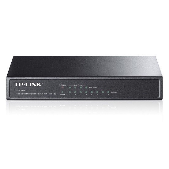 Switch 8 Port 10/100Mbps with 4 Port PoE TPLINK TL-SF1008P