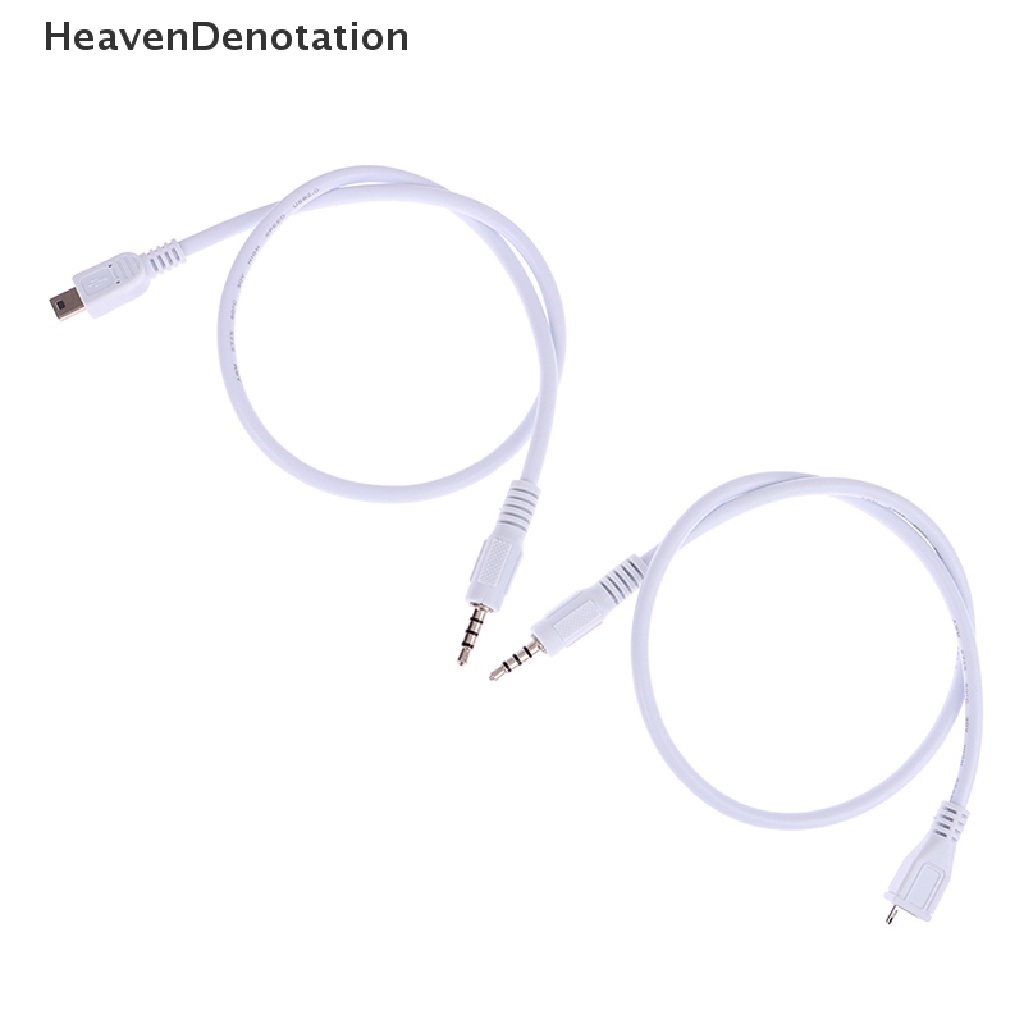 [HeavenDenotation] Konektor Kabel Audio Micro Usb Ke 3.5mm Colokan Headphone Kabel Adaptor Audio HDV