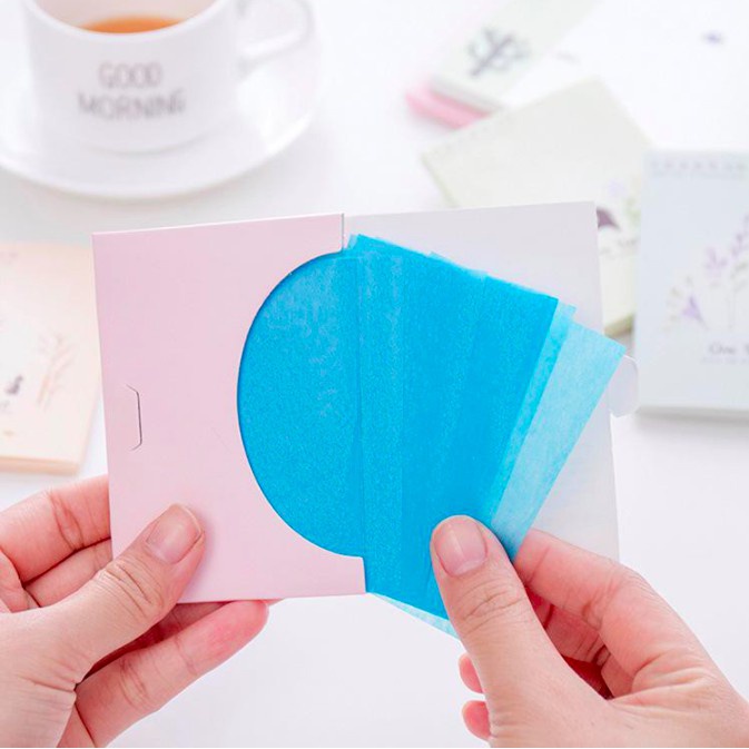 [MENYERAP MINYAK WAJAH | 50 LEMBAR] Kertas Minyak Wajah | Tissue Penyerap Minyak Wajah 50Pcs Oil Control Film Menyerap Minyak Muka Wajah Berlebihan Kertas Penyerap Minyak Wajah 4