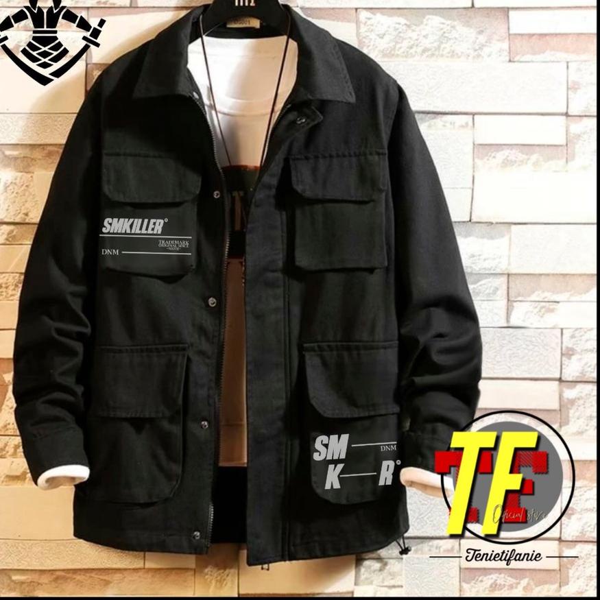 ◄ TF Store Original Sm killer Jaket Semi Parka Kanvas Big Size XXL ❉