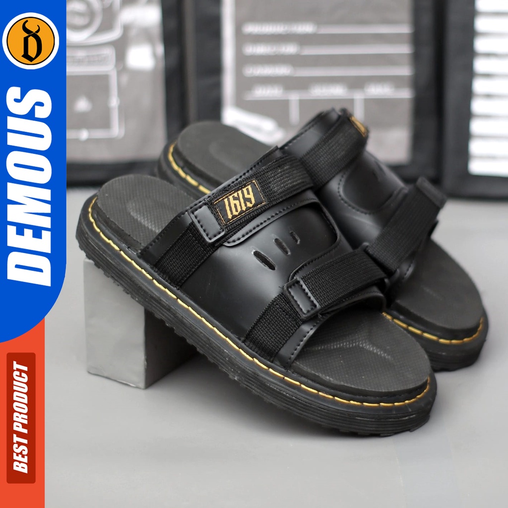 DEMOUS Liukang - Sandal Slide Pria Sendal Casual Slop Terbaru 2023