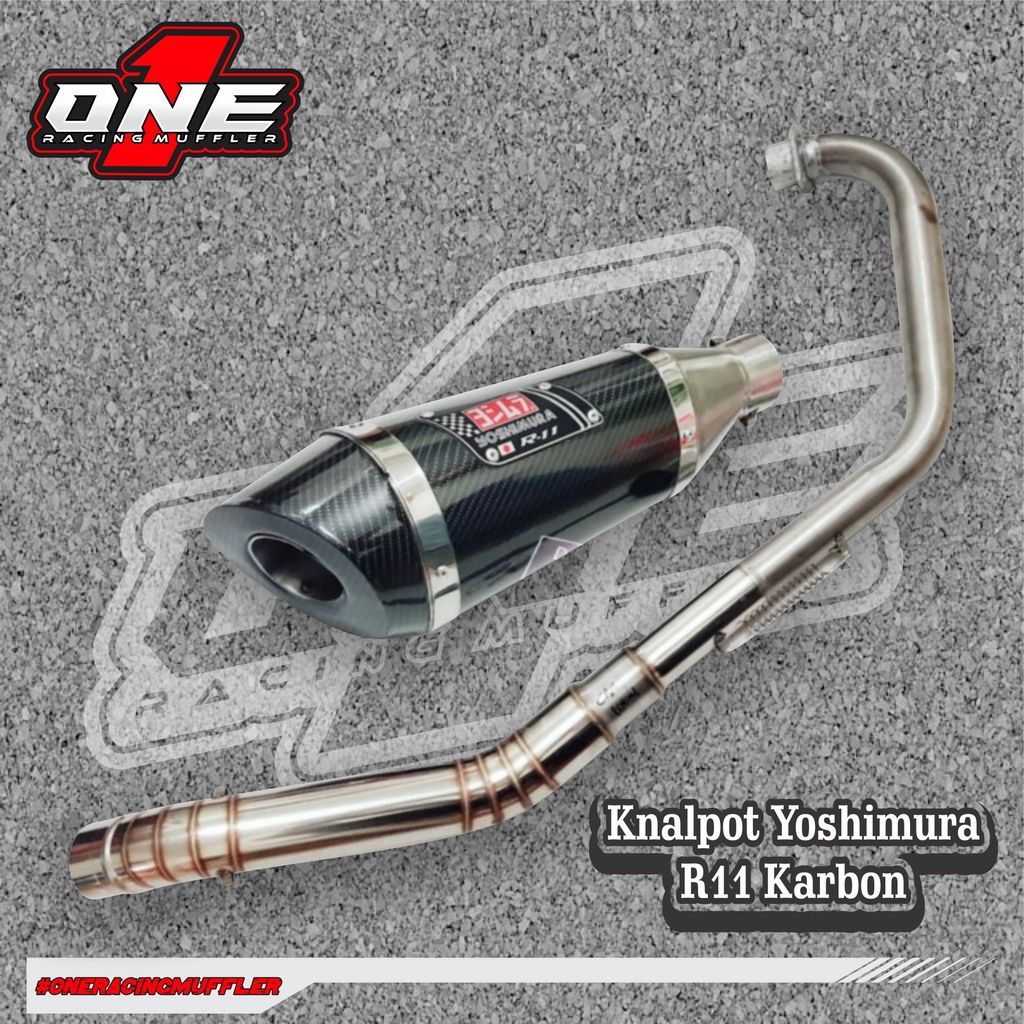 Knalpot Yoshimura R11 Karbon Vixion R15 CBR150R GSXR150 CB150R Tiger