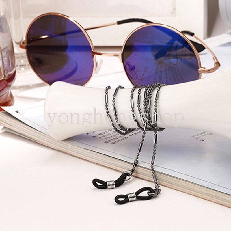 Fashion Simple Sunglasses Chain Vintage Mask Hanging Rope Masks Metal Lanyard Anti-lost Glasses Chains