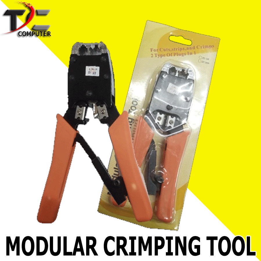 Modular Crimping Tool Tang Plus RJ45