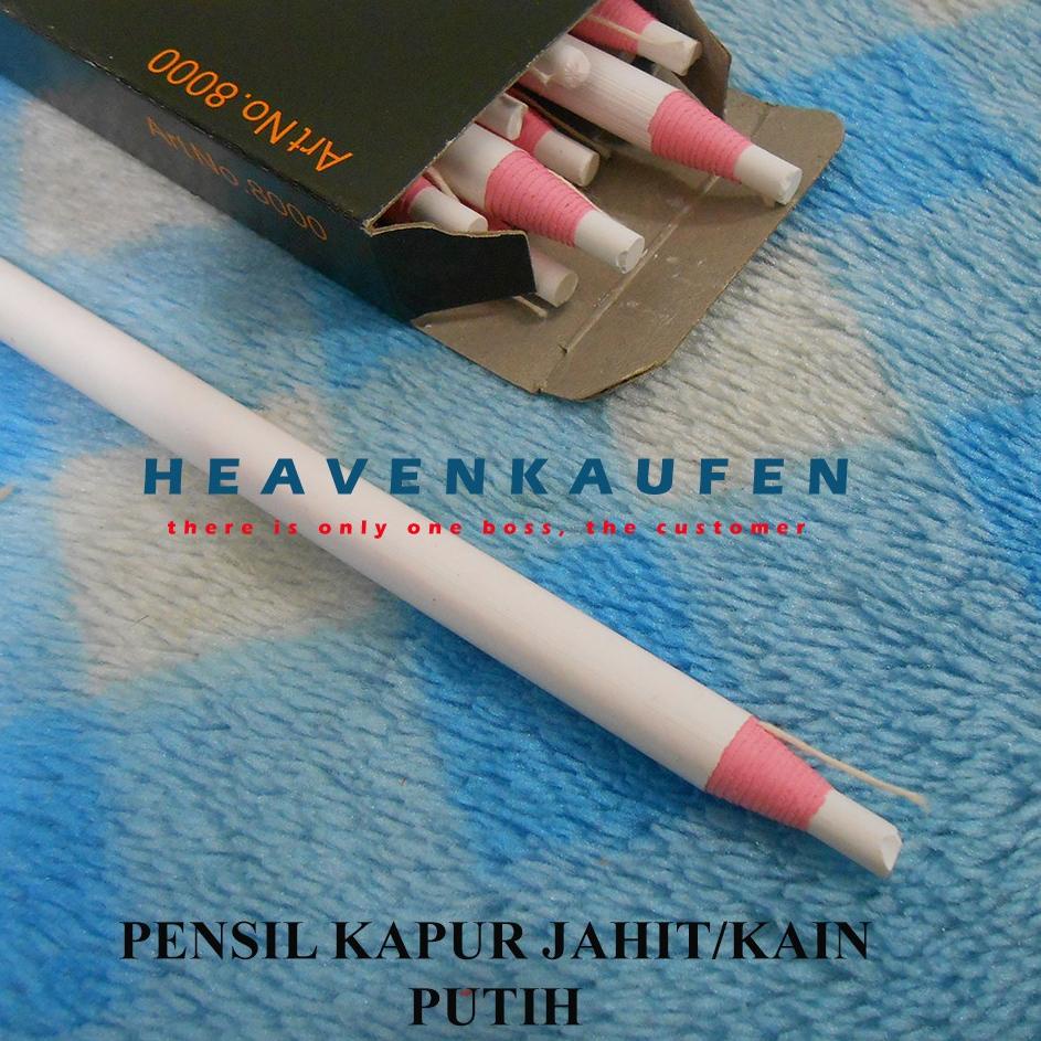 

A78 Kapur Jahit / Kapur Kain Bentuk Pensil Warna Putih HOT PRODUCT ⏎