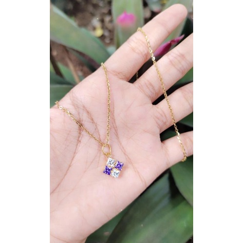 Kalung Liontin Emas Muda