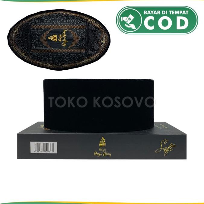 TERLARIS GROSIR (10 PCS) SONGKOK PREMIUM HAJI ALAY DELUXE AC DAN NON GG545FR