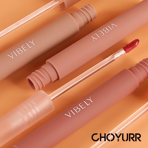 【COD】Lipcream Kiss Beauty Velvet Matte Lip Gloss Waterproof Tahan Lama Korea Original Import Makeup-CH