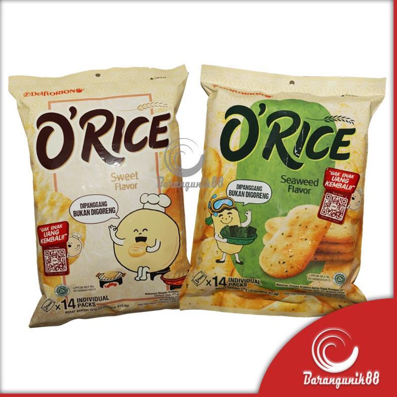 

Vxm28 Crackers Rice Delfi Orion Krekers Beras O'Rice Orice Seaweed Barang Istimewa