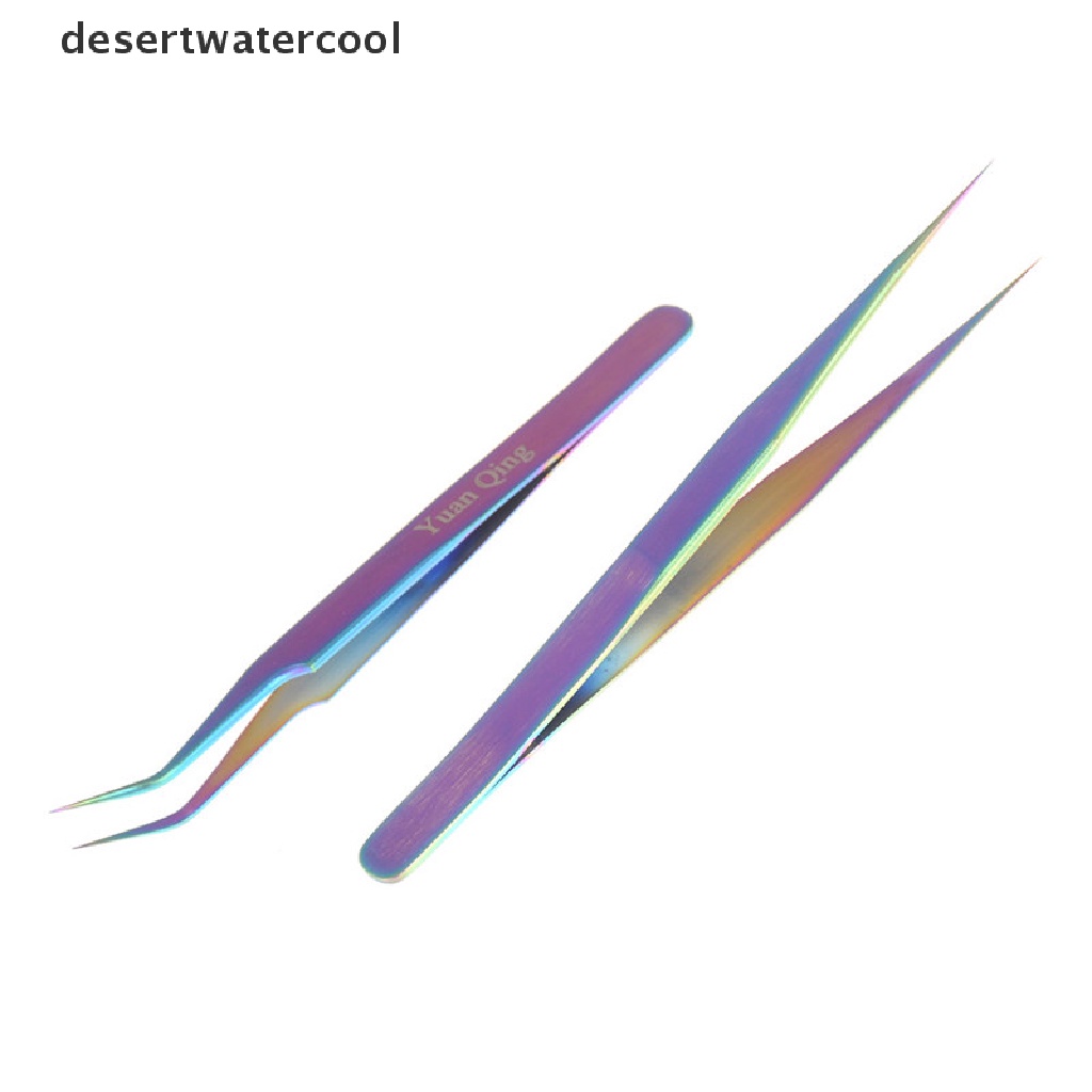 Deid Rain Colorful Stainless Steel Tweezer Stiker Kuku Berlian Imitasi Alat Pemetik Martijn