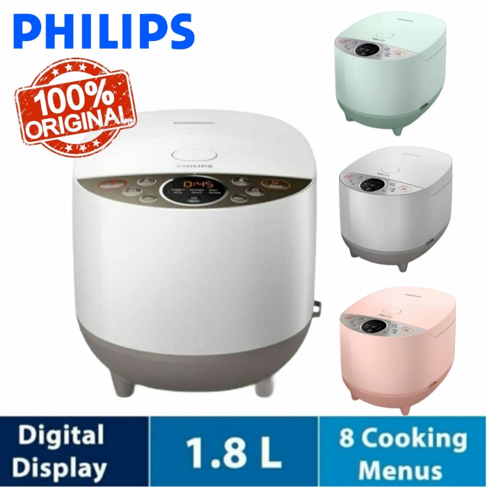 PHILIPS RICE COOKER HD4515 DIGITAL 1.8L MAGICOM PHILIPS HD4515 HD 4515