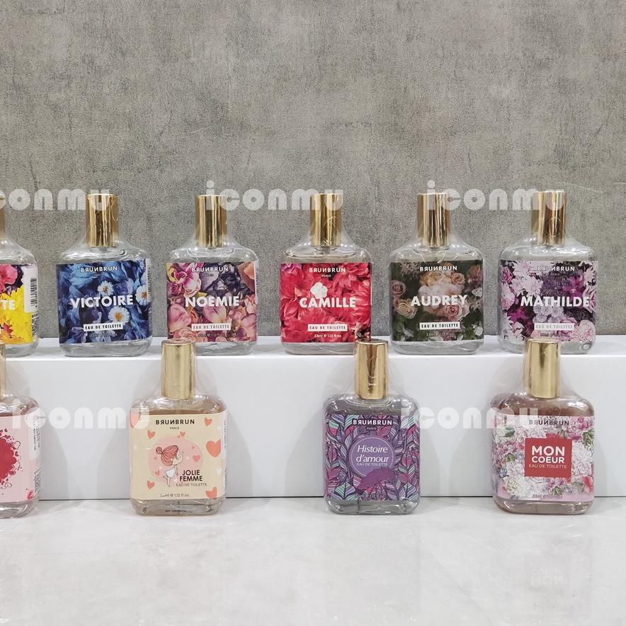 ➷ BrunBrun Paris Parfum EDP Veriperi & EDT Ukuran 33 ml - Lollipop / Jolie Fleur / Femme Cherie / Hi