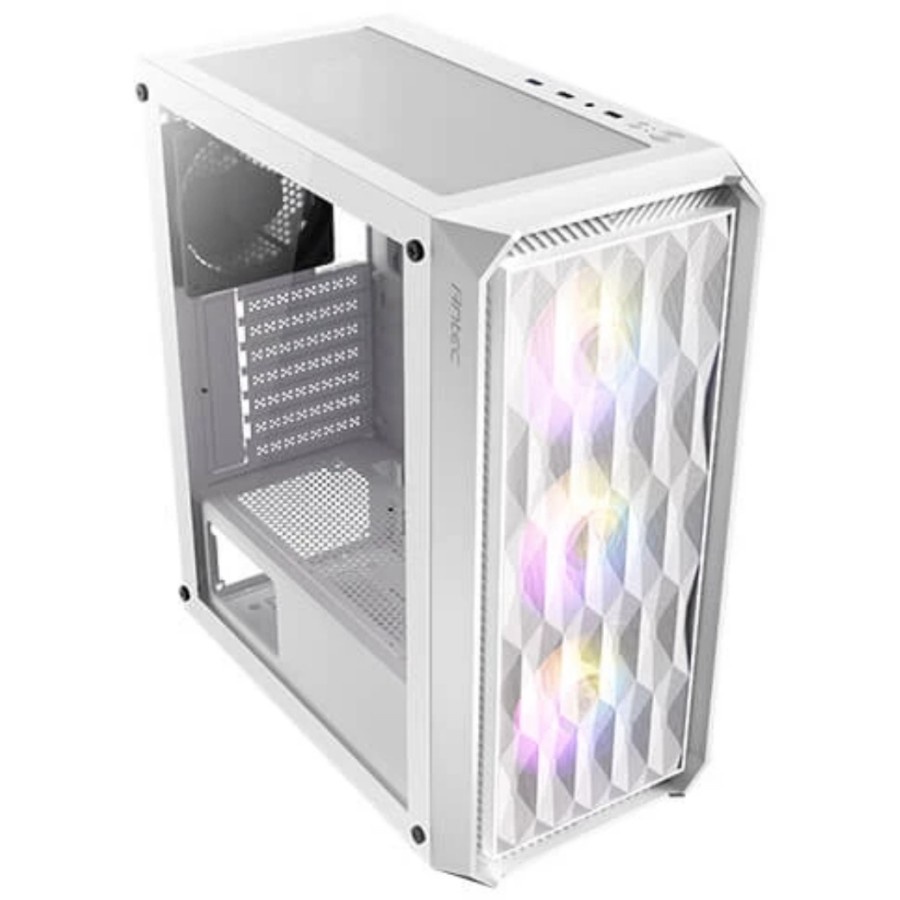 Casing Antec NX292 WHITE - Tempered Glass Window, ATX, 4x Fan 12cm