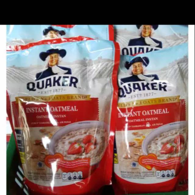 

✨NEW✨ -Quaker instant oatmeal 1 kg + 200gr- 1.1.23