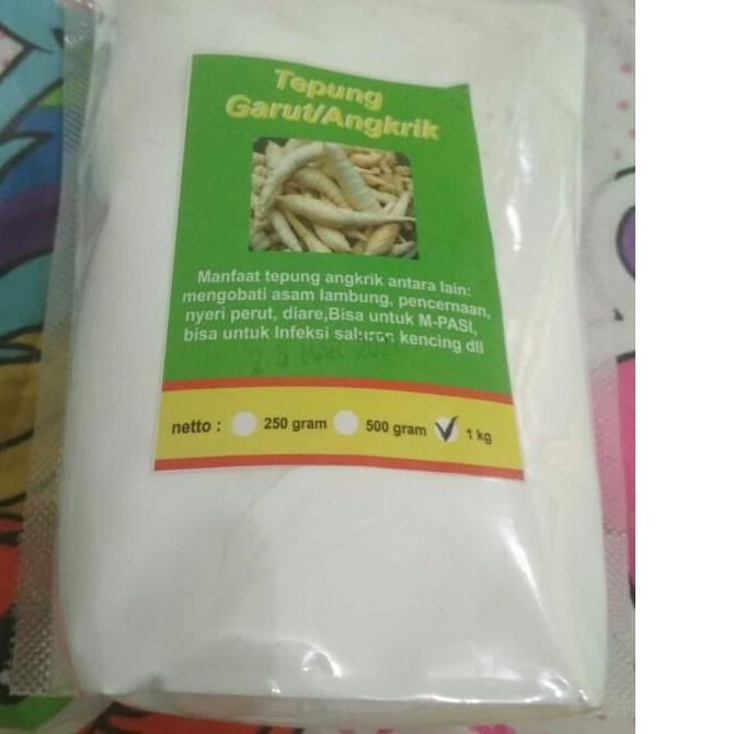 

◌ (READY) TEPUNG GARUT/AROOWROOT/PATI ASAM LAMBUNG - 1 KG ☋