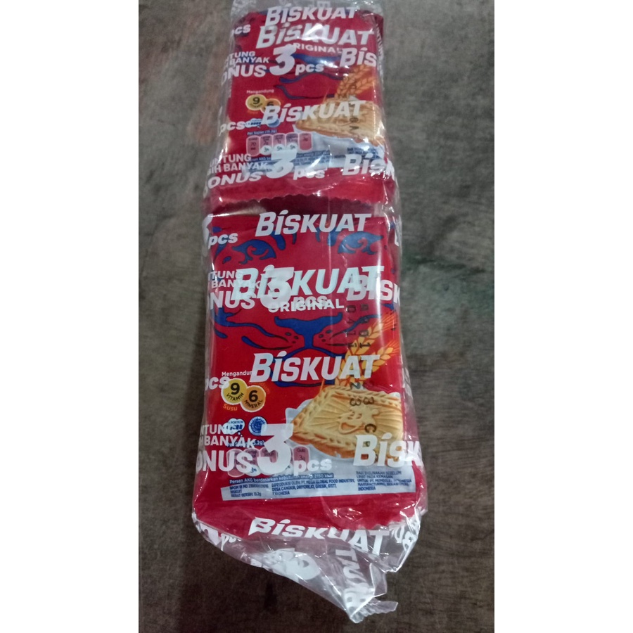 

Biskuat Original / Coklat 25gr 20pcs