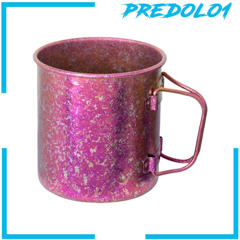 [Predolo1] Bisa Rebus Mug Air Gelas Air Titanium Ringan Untuk Minum Camping