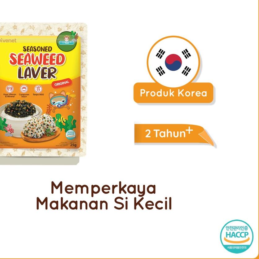 

♣ Ivenet Seasoned Seaweed Laver - Bumbu Pelengkap Makanan Rumput Laut ♣