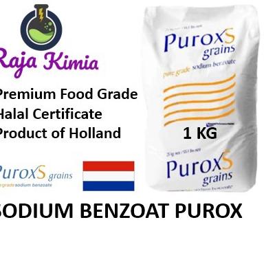 

✥ SODIUM BENZOATE PUROX (HOLLAND) / PENGAWET MAKAN - 1 KG ♦