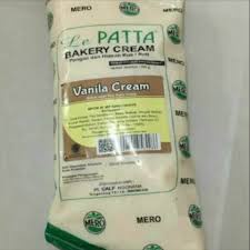 

LEPATTA BAKERY CREAM VANILLA CREAM 1KG SELAI LEPATTA VANILA CREAM
