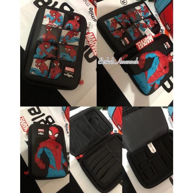 

Marvel Spider-Man Hardtop Pencil Case/tempat pensil smiggle ori