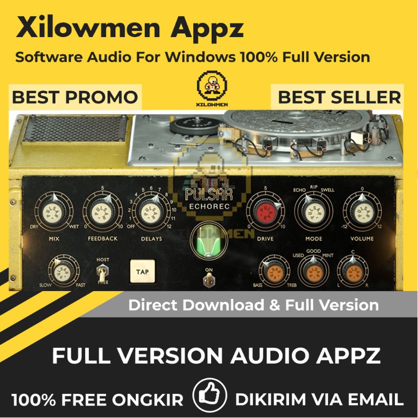 [Full Version] Pulsar Audio Pulsar Echorec Pro Lifetime Audio Software WIN OS