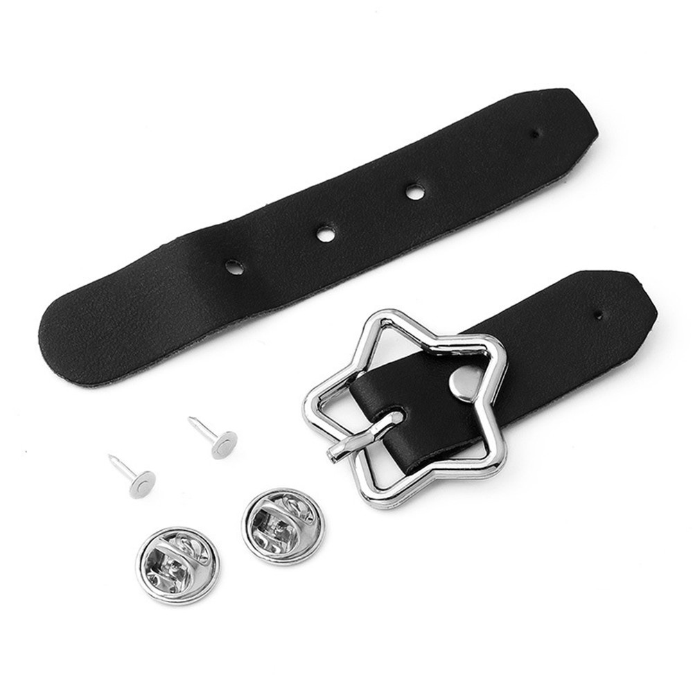 2pcs JK Gaya Bebas Paku Kulit Retractable Waist Button Adjustable Jahit Buttons Metal Extended Buckle Untuk JK Aksesoris Gaun Y2K