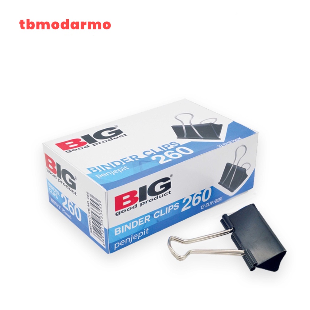 

TBMO BINDER CLIP 260 @12 PCS BIG