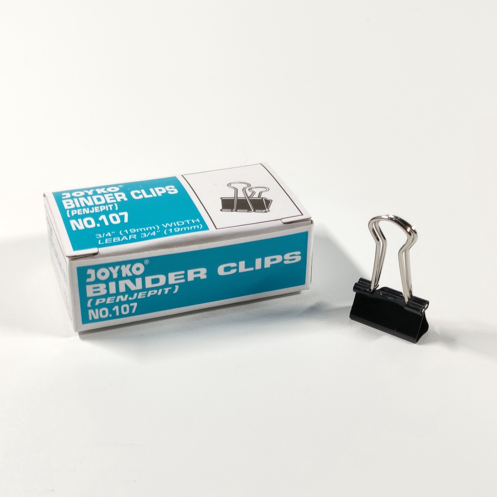 

Joyko Binder Clips No. 107 Lebar 3/4