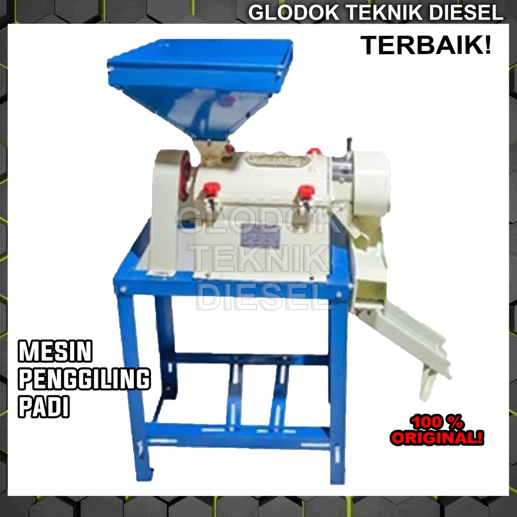 Mesin Penggiling Giling Padi Gabah 150 KG/h + Engine Penggerak CMH 350 CMH350 ORIGINAL TERBAIK