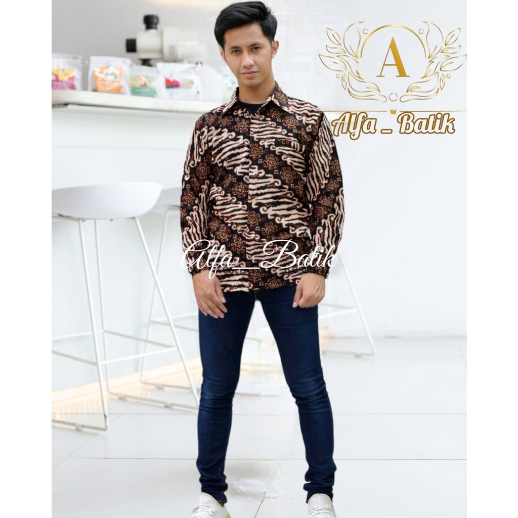 NEW HEM / KEMEJA BATIK PRIA / KEMEJA BATIK KONDANGAN / HEM PANJANG / KEMEJA MURAH / KEMEJA BATIK TERBARU Kemeja Batik Pria Seragaman Among Tamu / Kemeja Batik Nikahan Original /TERBARU KEMEJA BATIK PRIA LENGAN PANJANG MOTIF/ CUOPLE BATIK KMJ LERENG COKLAT