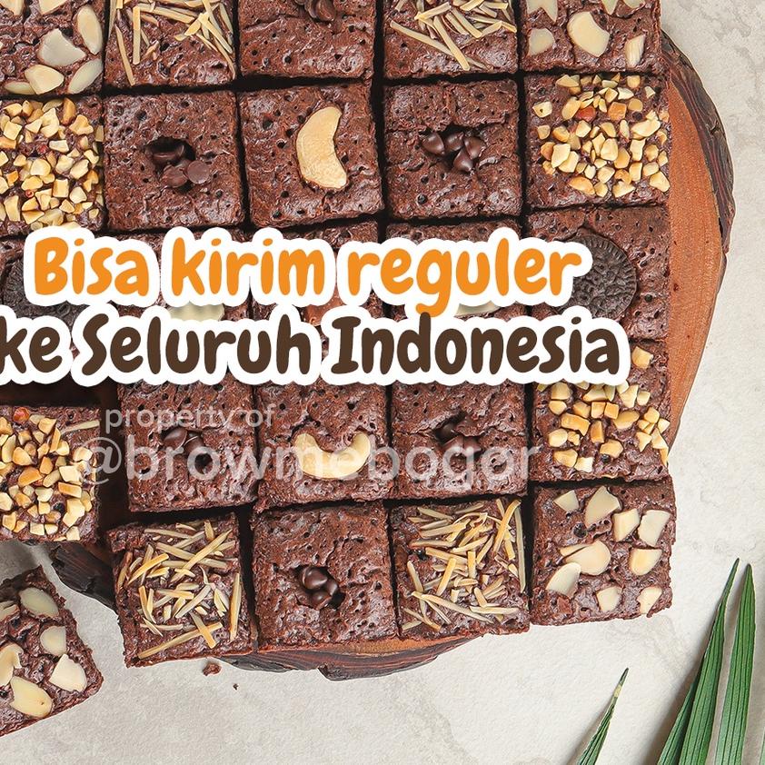 

➭ BrowMe Bogor Brownies Sekat raMe Mevvah Merakyat Ukuran Box Large 20x20 Cm ☈