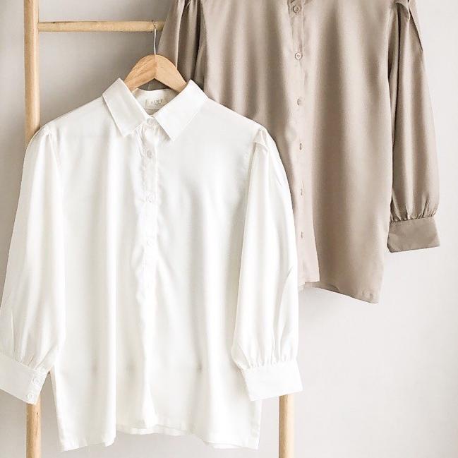 ♦ SHASHI PUFFY SHIRT | KEMEJA PUFFY ❁