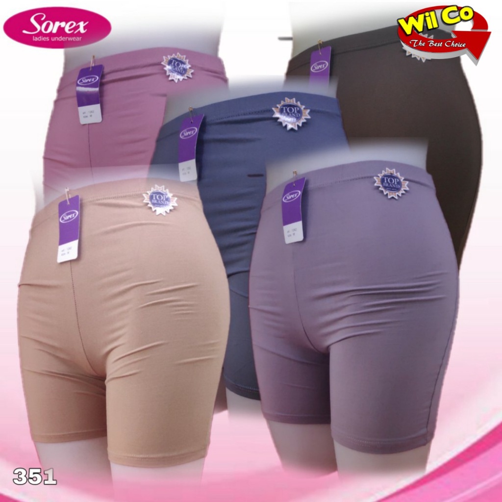K351 - SHORT PANT CELANA DALAM WANITA SOREX UNDERWARE HARGA PER 1 PCS TOKO KEANULOVA