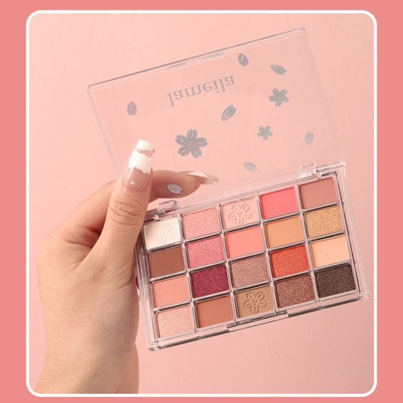 Medan Termurah 20in1 eyeshadow glow lameila eyeshadow 20 warna cantik