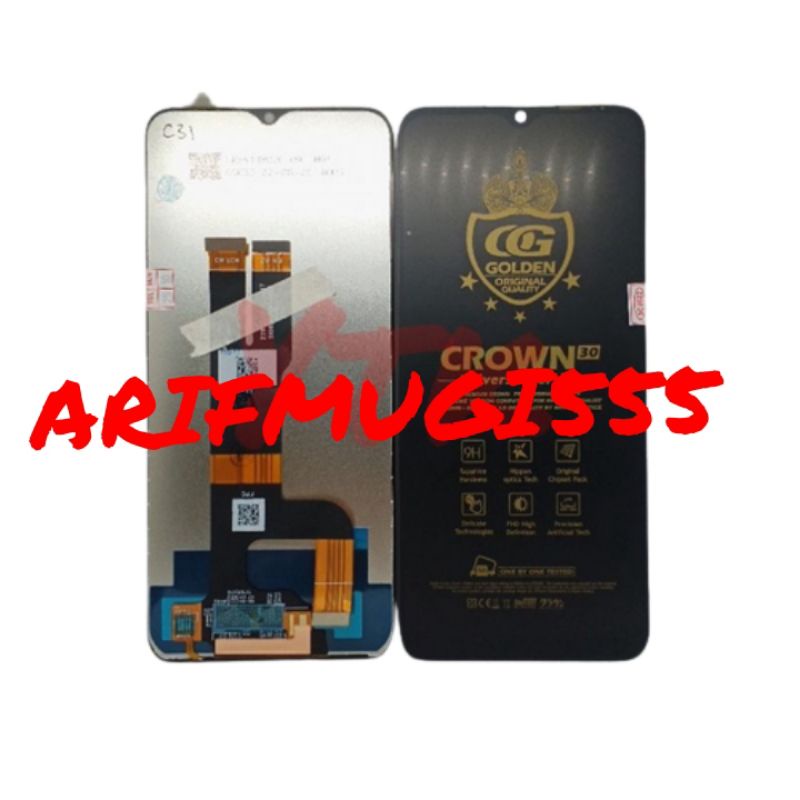 Lcd Touchscreen Realme C31 Rmx3501/Realme C30/C35 Fullset Original Crown Super