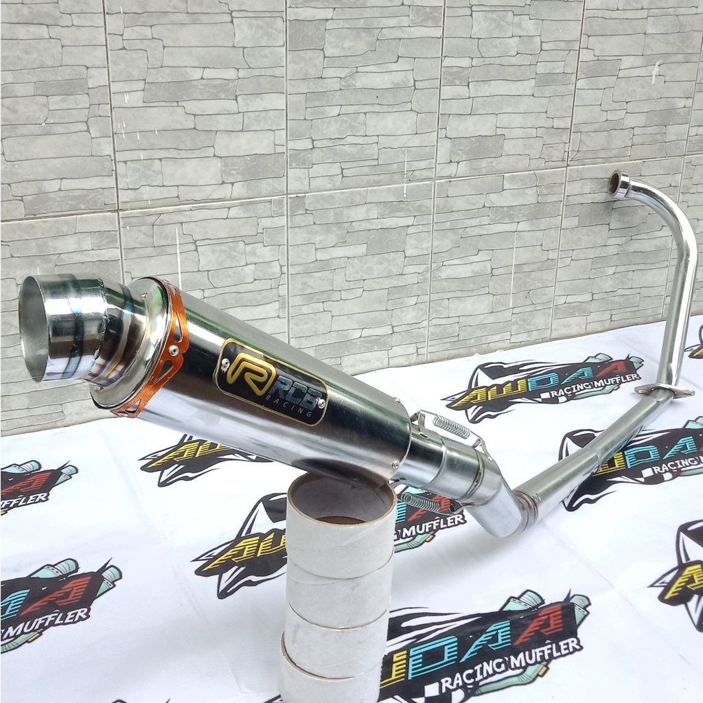 Knalpot racing VIXION new RCB vixon old