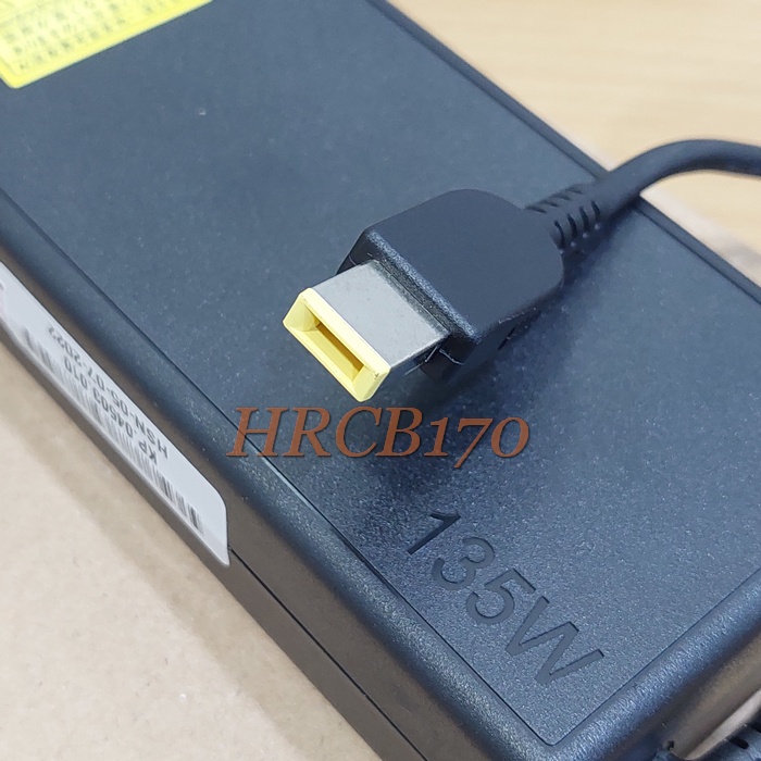 Adaptor Charger Laptop Lenovo Y700 Y70 Y50 W510 / 20V 6.75A USB 135W -HRCB