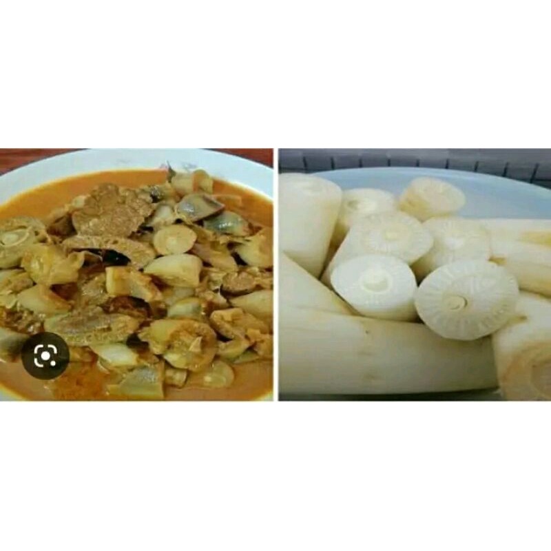 

umbut pisang bahan masakan 1kg