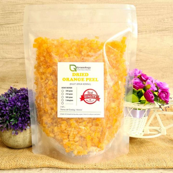 

❁ Potongan Kulit Jeruk / Aptunion Orange Peel Import (1 kilogram) by Granology ☚