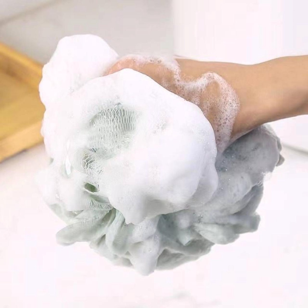 Mini Shower Puff - Bath Ball Shower Anak