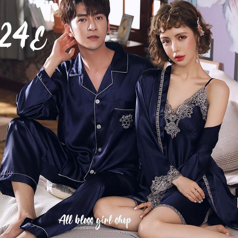 LANGSUNG ATC baju tidur kimono couple pasangan 24E - 24i