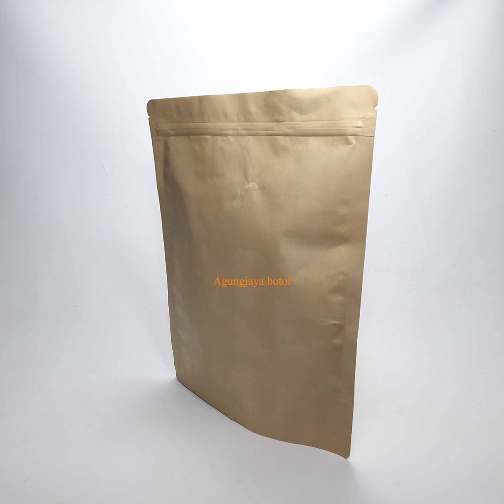 Standing Pouch Alu Foil 1 Kg @ Pcs / Plastik  / Plastik Kemasan / Kemasan Kopi / Kemasan Snack / Sta