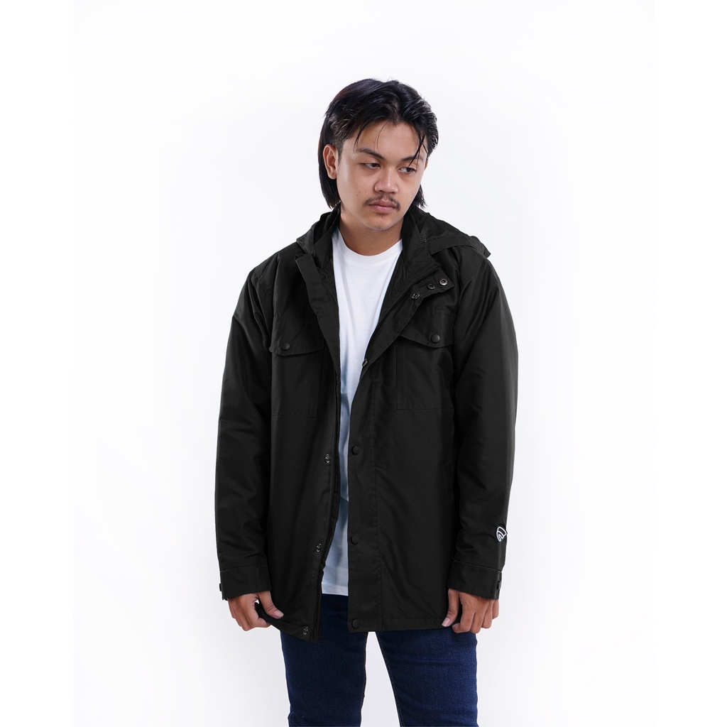 JAKET WINDBREAKER FRIDAY KILLER | OLYMPUS BLACK