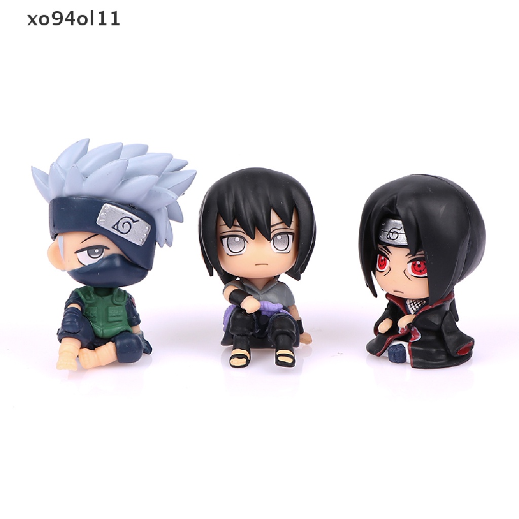 Xo 1PCS Anime Figure Uzumaki Naruto Kakashi Q Figural Nendoroid PVC Model Hadiah OL