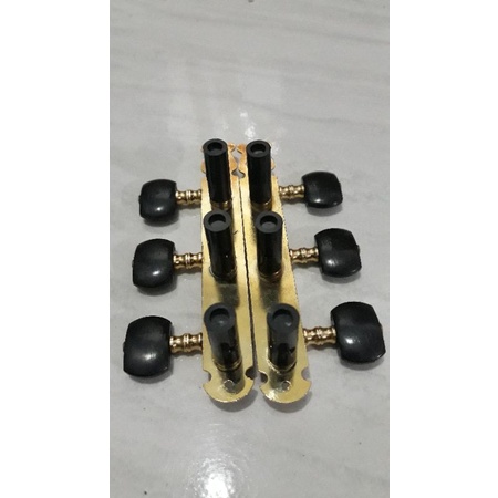 Termurah...Tuner Machine Driyer Pemutar Senar Gitar Klasik Classic Gold Tuning Peg