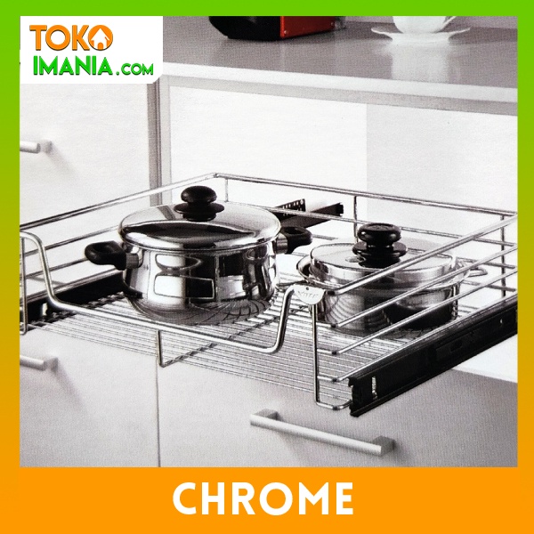 Rak Panci Tarik 50cm Vitco SC 24050